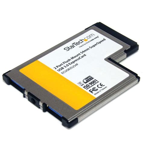 expresscard/54 slot|Amazon.com: StarTech.com 2 Port Flush Mount ExpressCard .